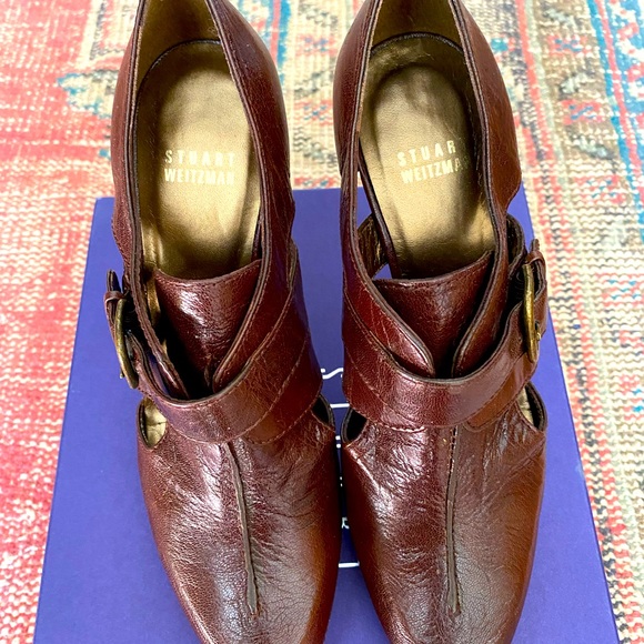 Stuart Weitzman Chocolate Brown Booties/Shoes - size 7 - Picture 10 of 11
